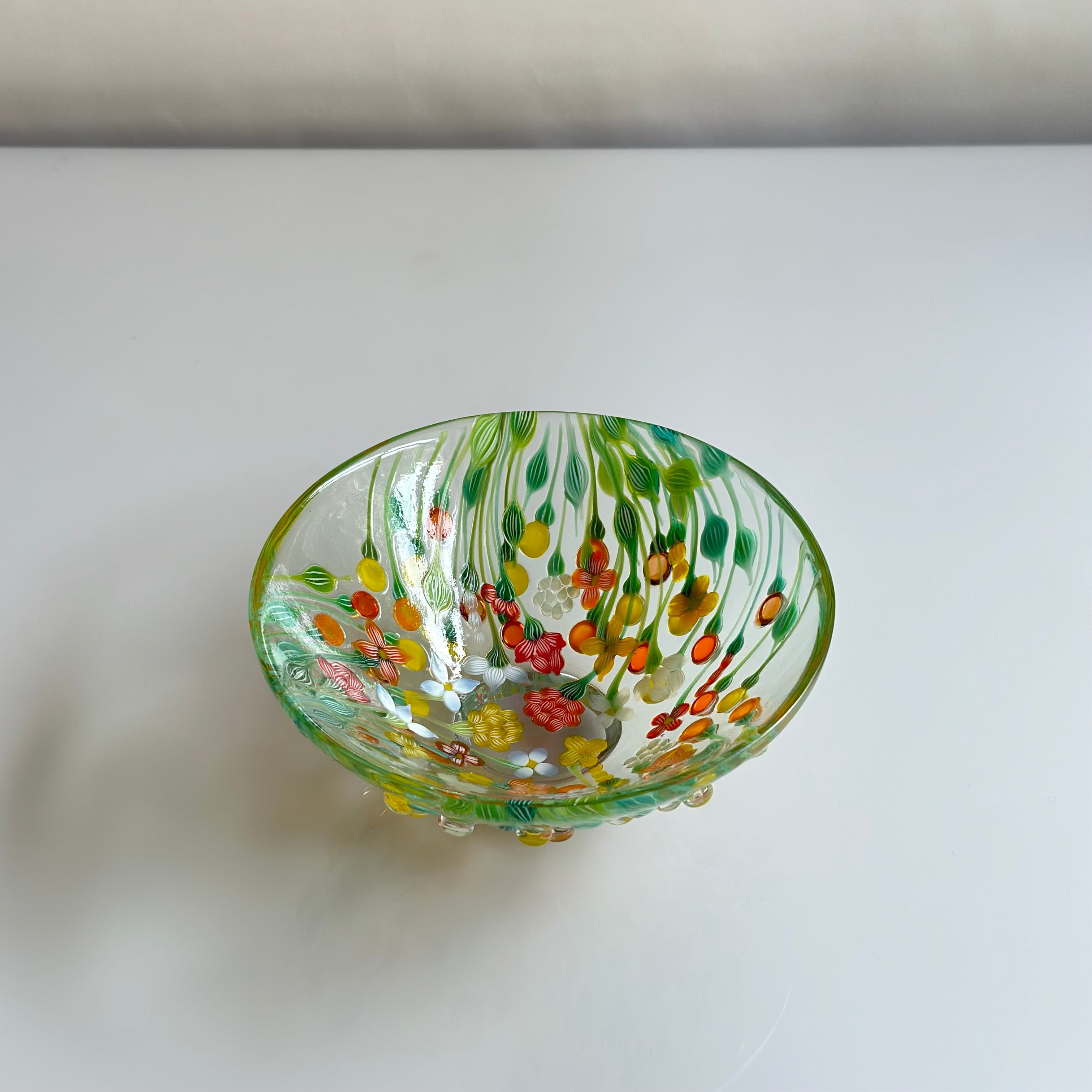 松下高文　ガラス　作家　プレート　18センチ　新品 松下高文ガラス作家プレート18センチ新品