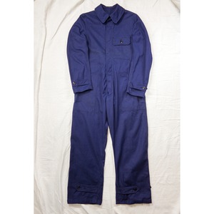 【1950s】"French Army" Blue Cotton Twill Mechanic Jump Suits, Deadstock!!