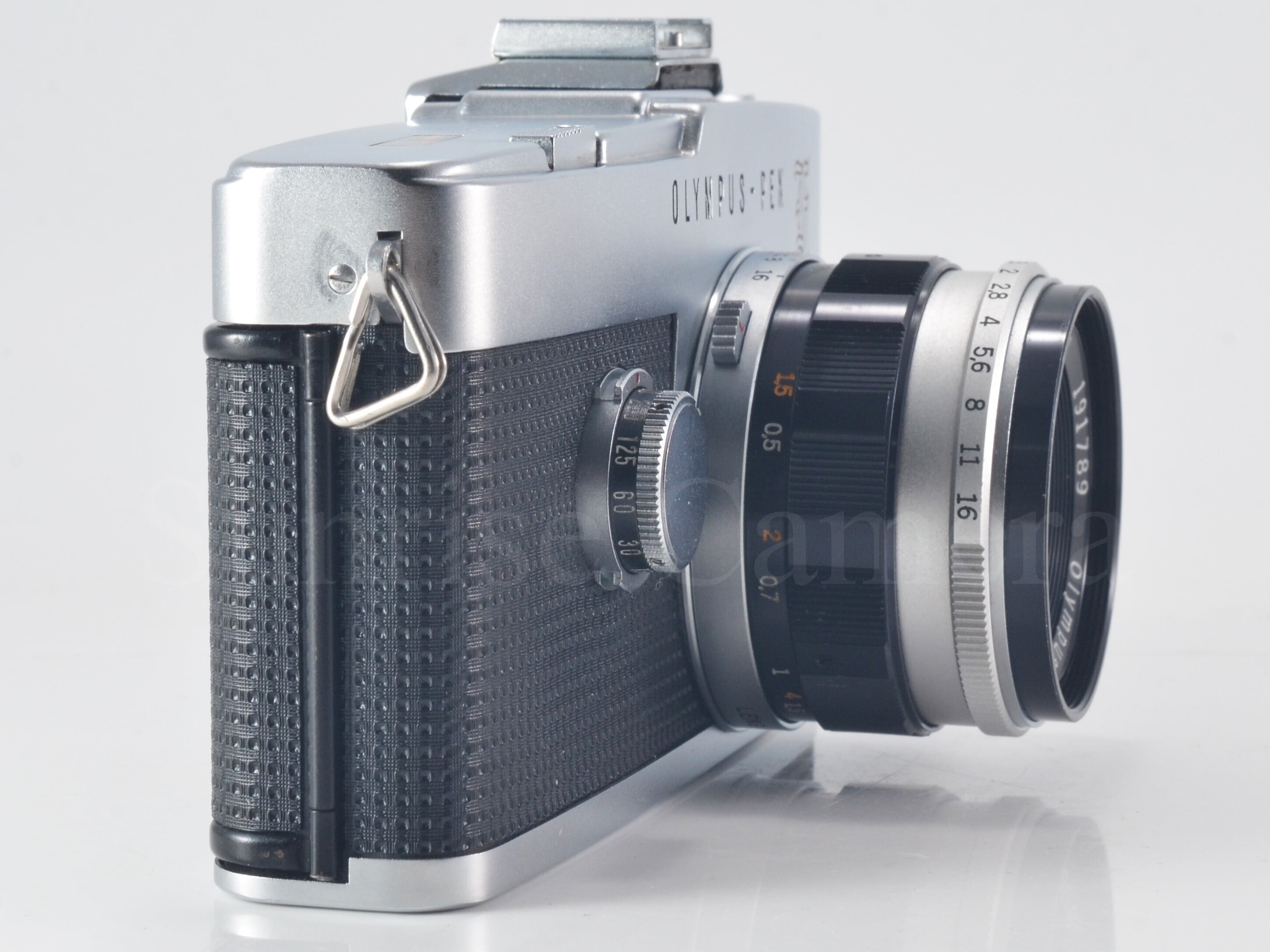 【整備済】OLYMPUS PEN-F/38mm F1.8レンズ 露出計付き 深堀ブログ】OLYMPUS PEN F / F.Zuiko Auto-s 38mm F1.8 整備済