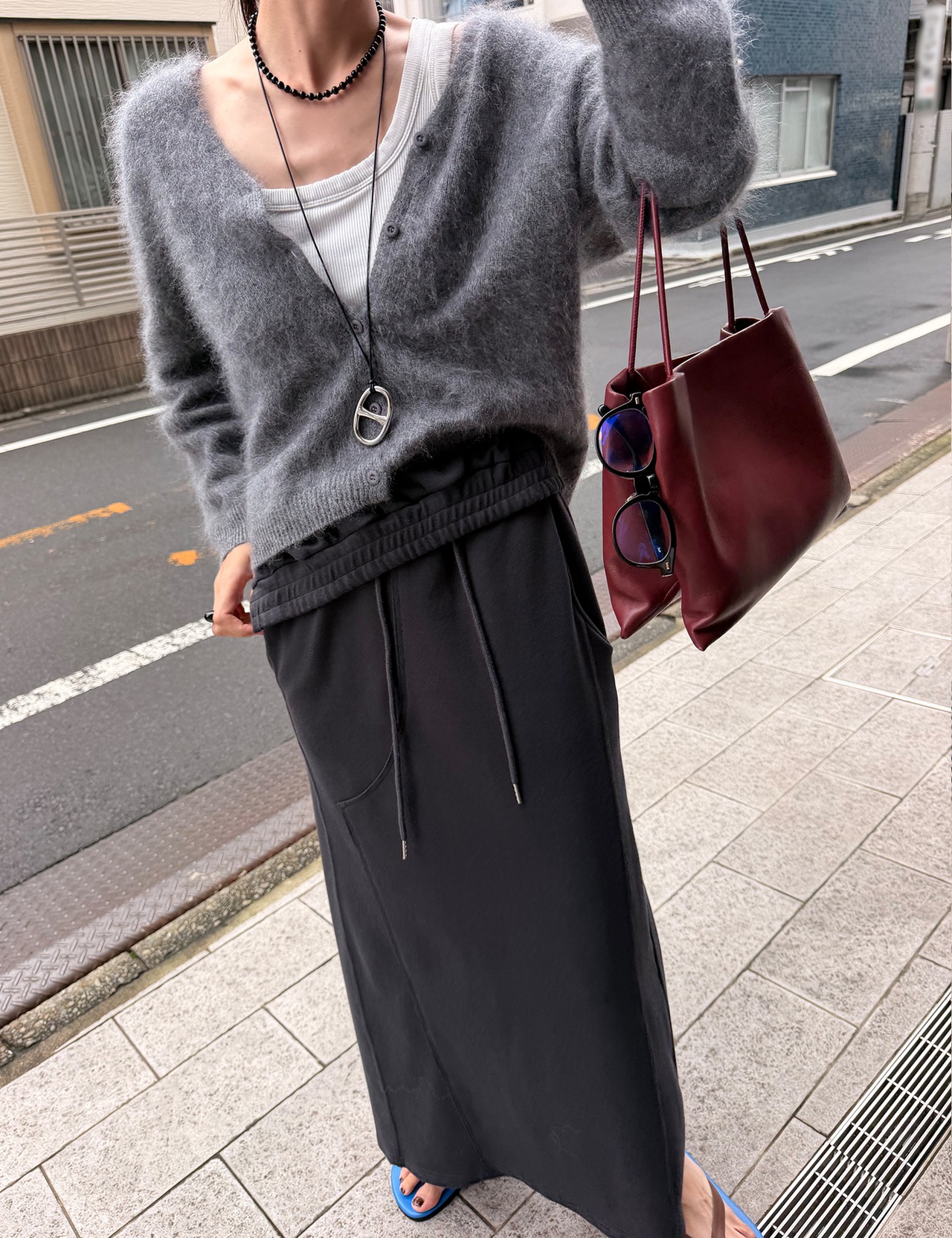 【新作5％OFF・3日間】Wool V-neck Knit Cardigan_4colors