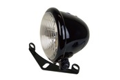 4-1/2”Bates type head light - with bracket BLACK /CB400SS/GB250