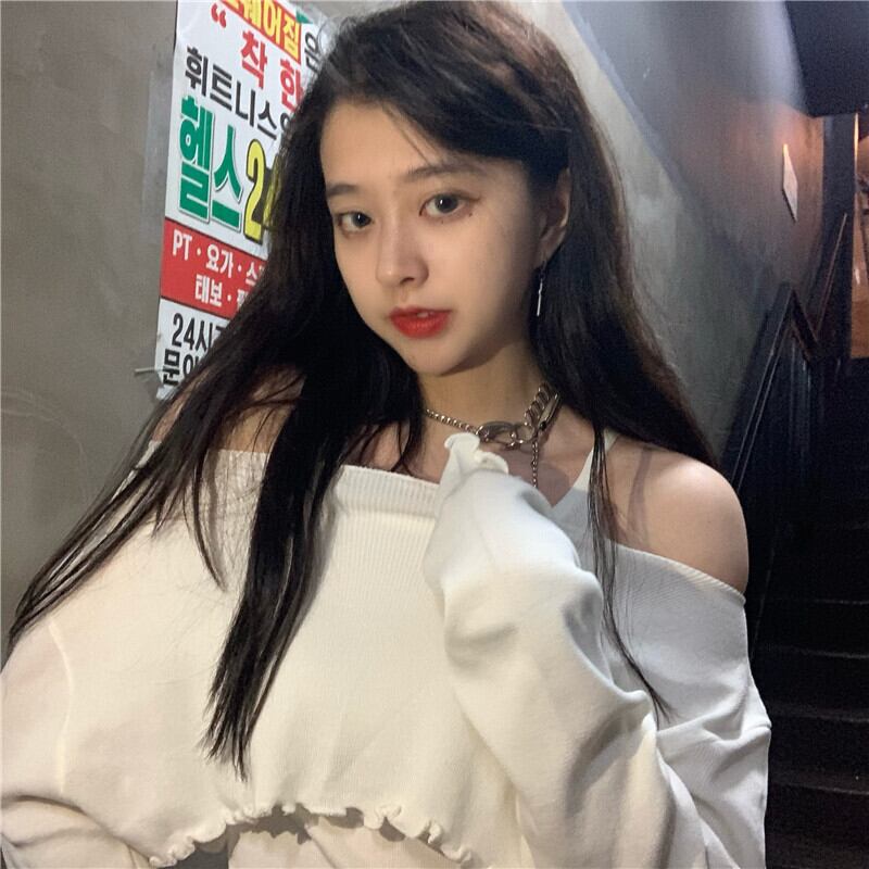 ファッションスーツレディース2020年秋ニュースタイル木製耳ショートアウターニットトップセクシーボトミングストラップ ドラファッションホール10637771393