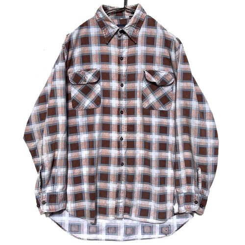 [WINDBREAKER] Vintage Cotton Flannel Shirt [1990s-] Vintage Cotton Flannel Shirt