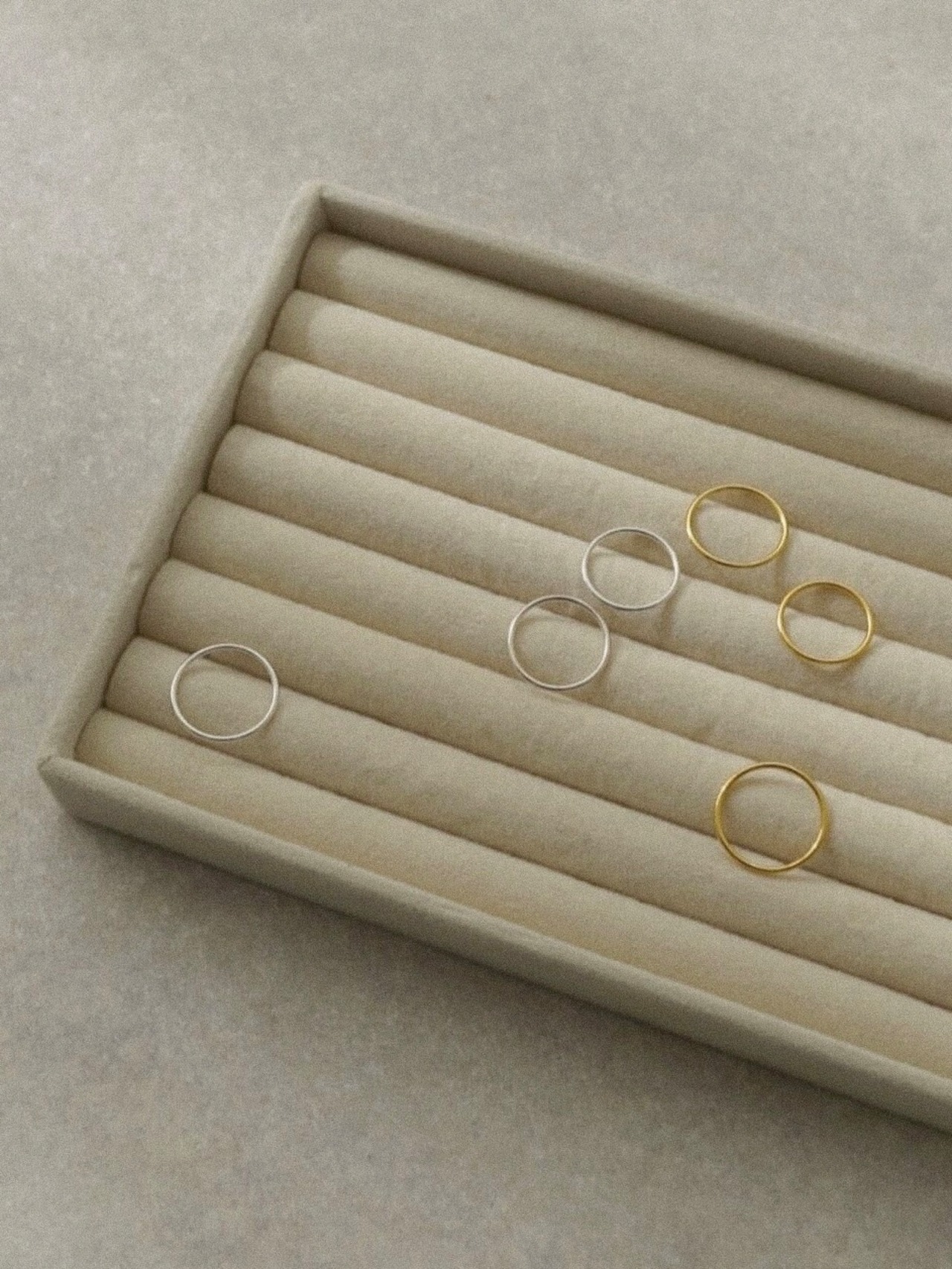 SIMPLE SET RING (SILVER)