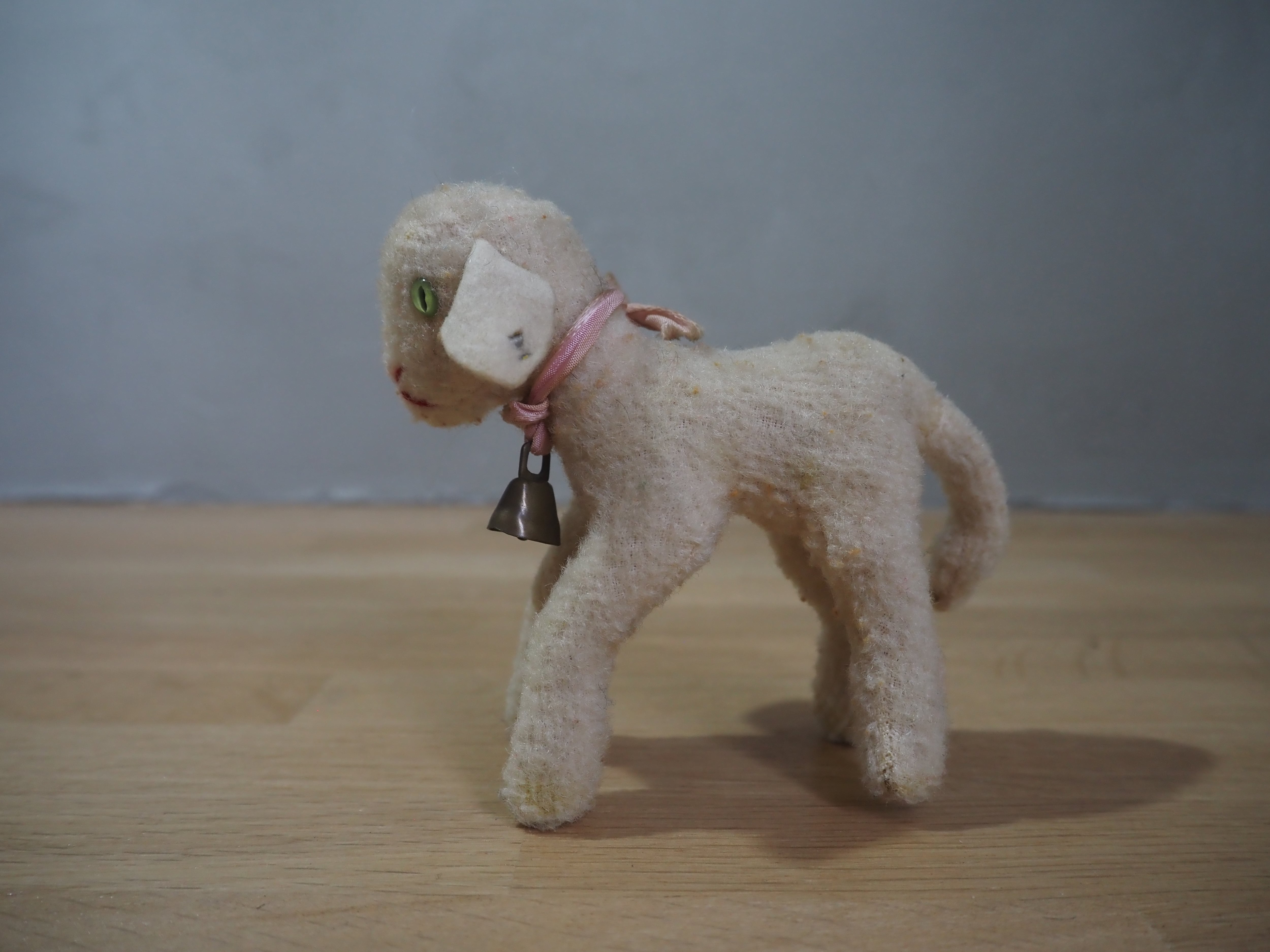 オールド シュタイフ ヒツジ Steiff Lamby 10cm | ヒガシマチマーケット