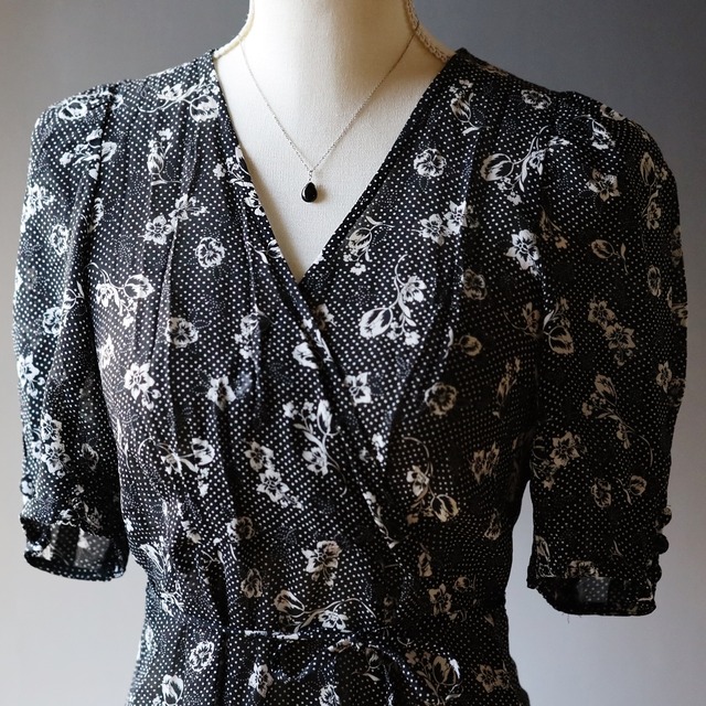 最強★希少 モリオンのひと粒ネックレス｜つけっぱなしOK アレルギー対応｜選べるカラー ゴールド or シルバー