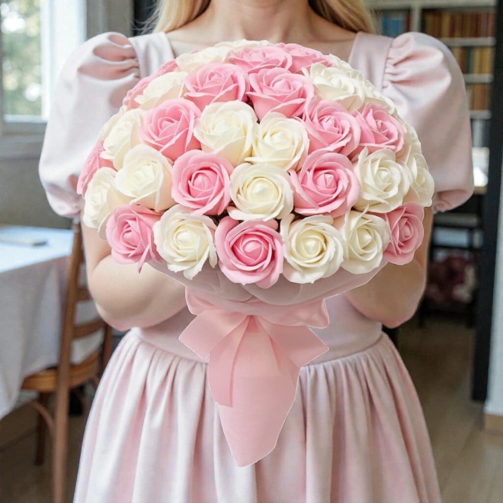 石鹸素材のバラの花束専門店【ROSE & SKY】