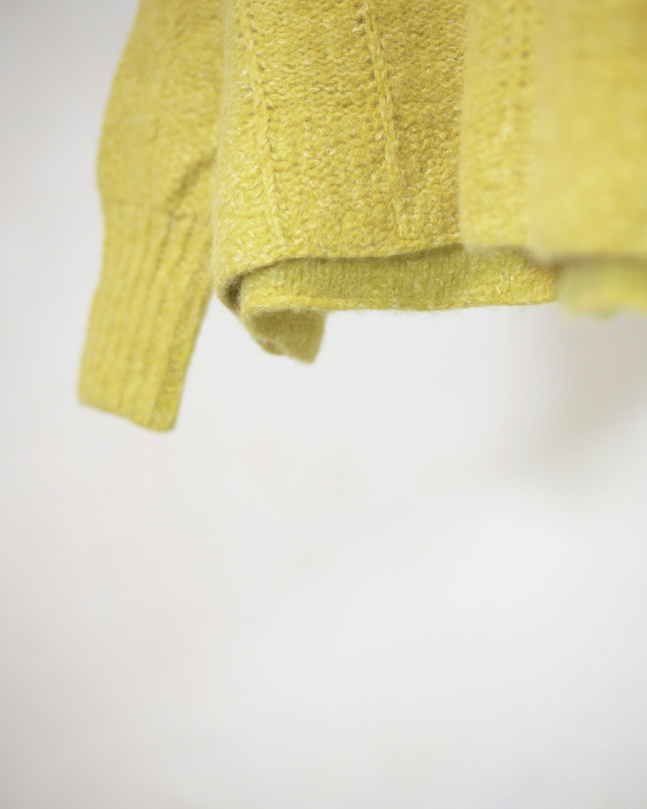 METHO - Skipper Out Collar Sweater / Muscat