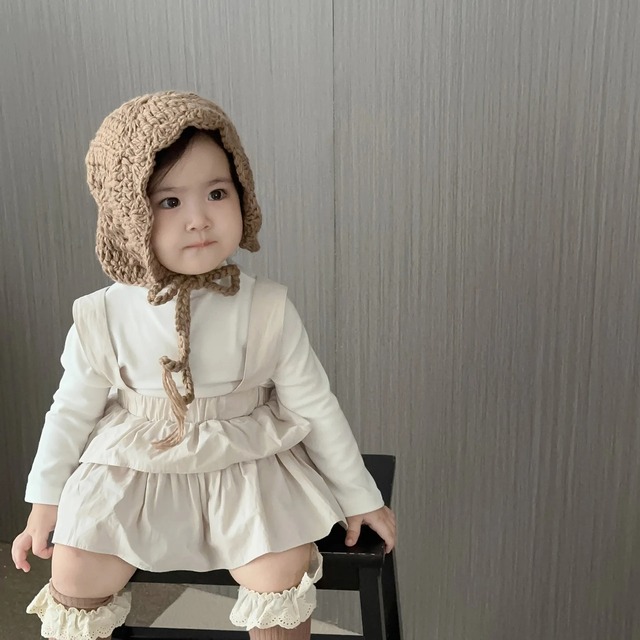 [取り寄せ]pants skirt with suspenders