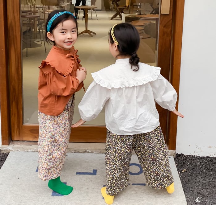 パンツ 花柄 子供服 ワイドパンツ 春 夏 秋 韓国子供服 キッズ 人気