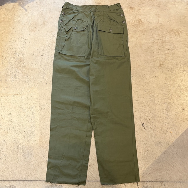 1970s US ARMY UTILITY PANT RIP STOP W'S