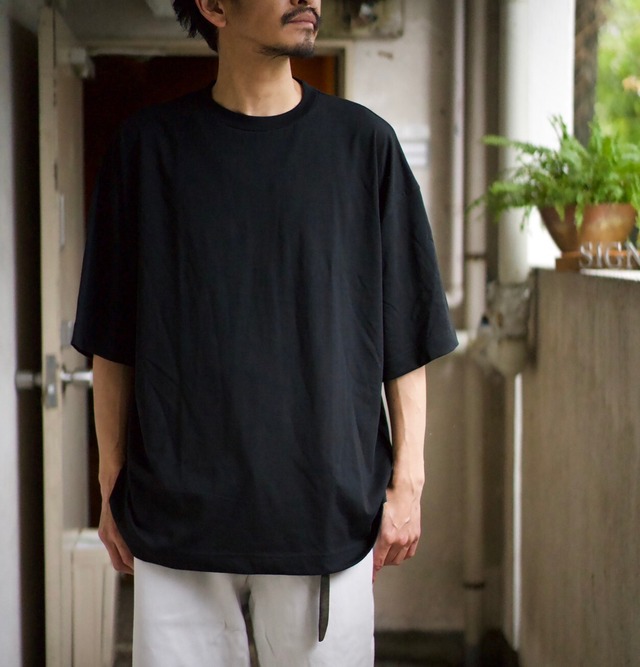 alvana(アルバナ) / OVERSIZE TEE SHIRTS -BLACK-(ACS-C008)