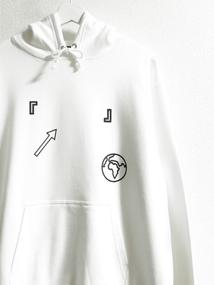 GRAPHIC PULLOVER HOODIE " ABSTRACTION "