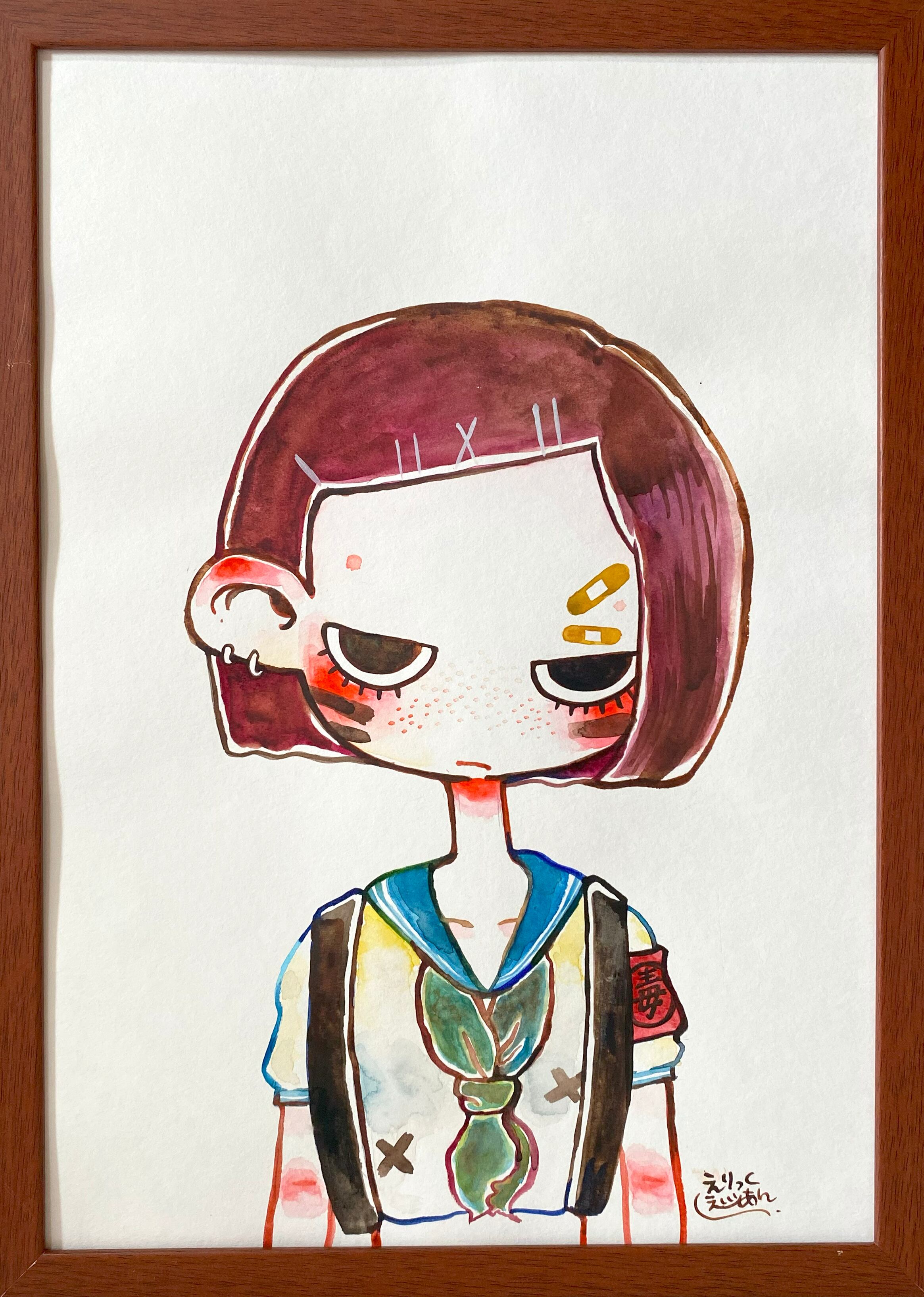 原画「みつめる」 | 奇妙屋商店 原画「みつめる」 | 奇妙屋商店