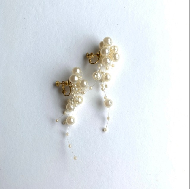 tegusu pearl collection / pierce・earring