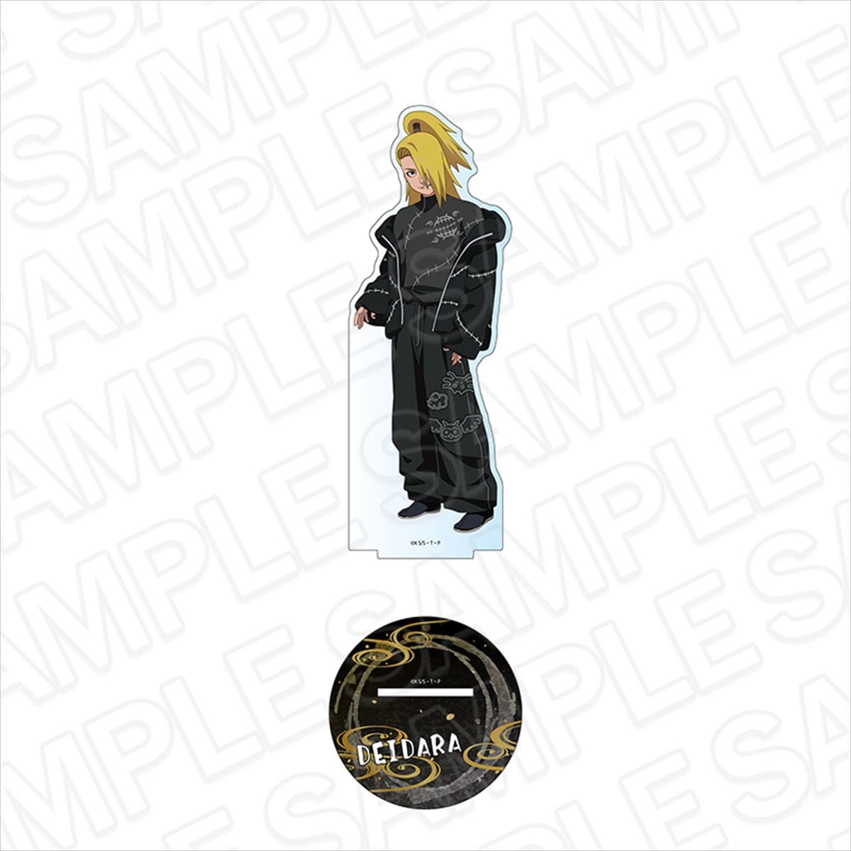 NARUTO -ナルト- 疾風伝 デカアクリルスタンド デイダラ ブラック