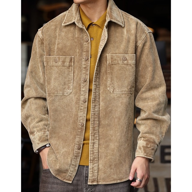 アメリカンコーデュロイシャツ 220307