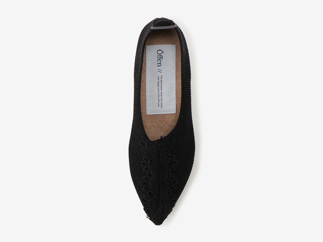 pointed-VEIL / BLACK
