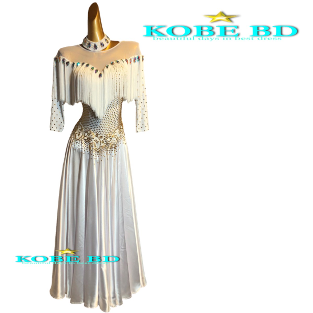社交ダンスドレスショップKOBE BDオリジナル】パソドブレ専用ドレス 