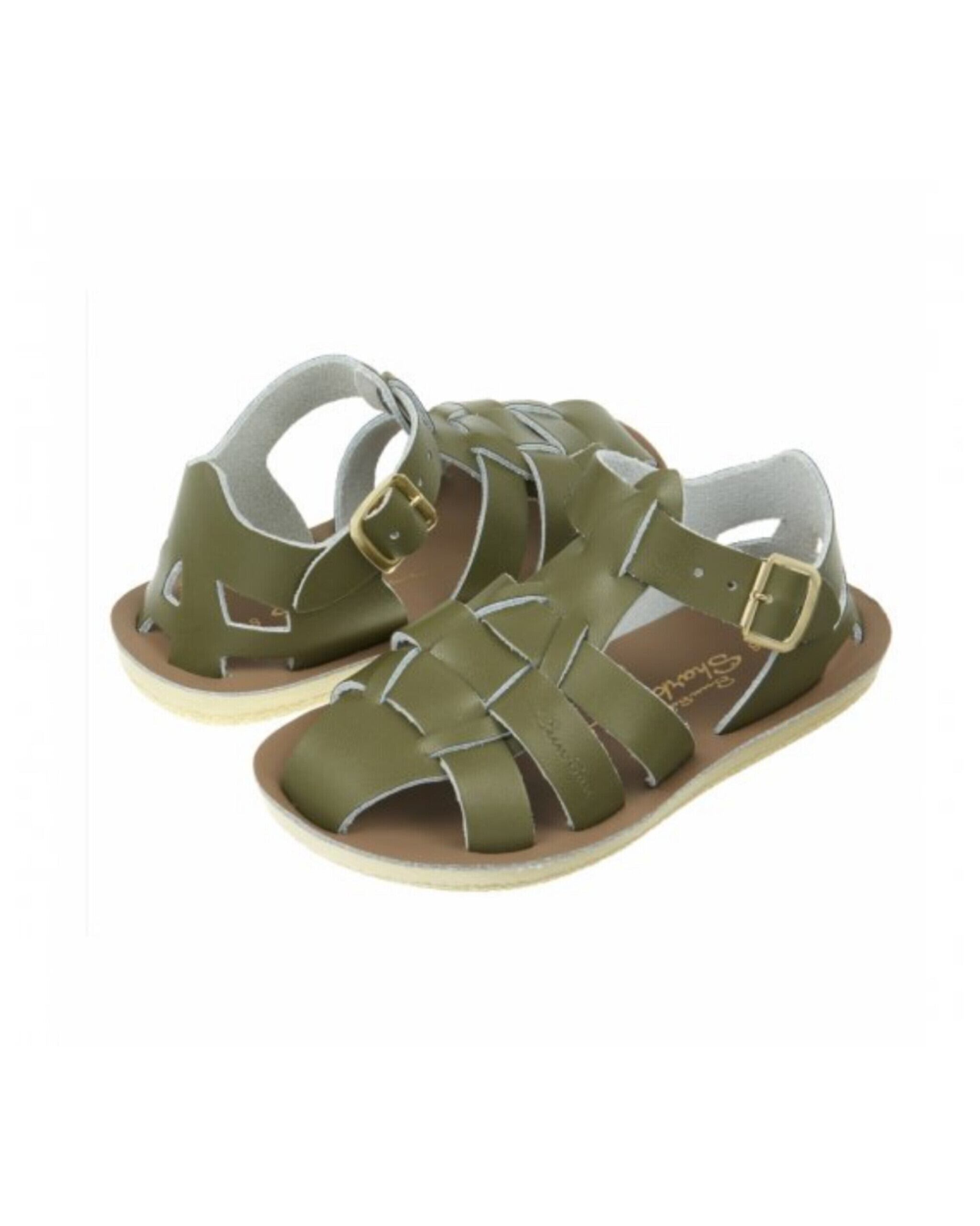 【SALT-WATER SANDAL】SUN-SUN SHARK / OLIVE