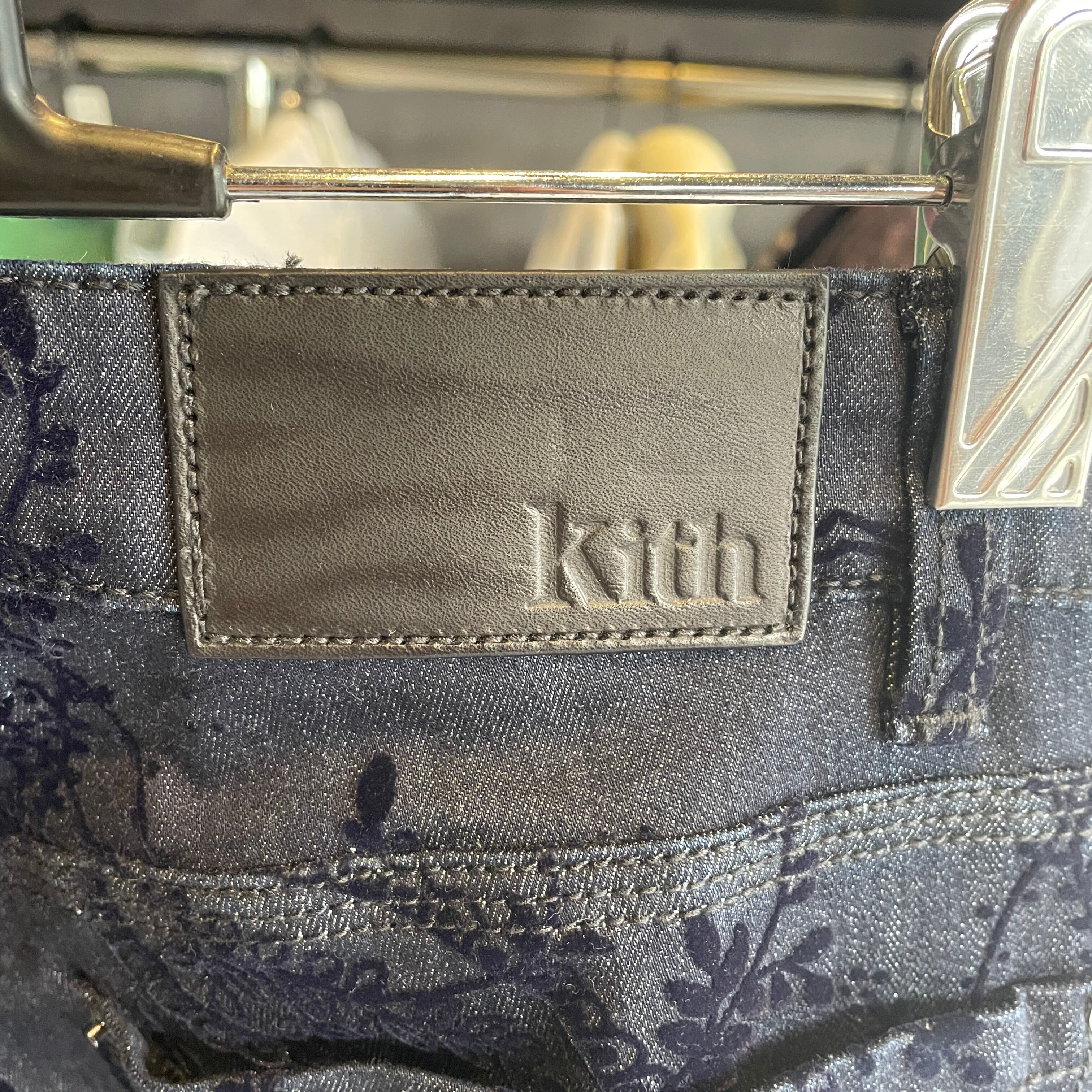 Kith Flocked Colden Denim Pant | RECEPTION SNEAKER