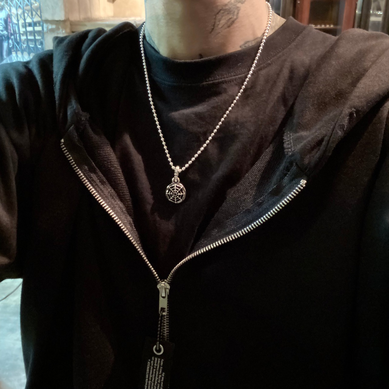 SPIDER WEB PENDANT / スパイダーウェブペンダント