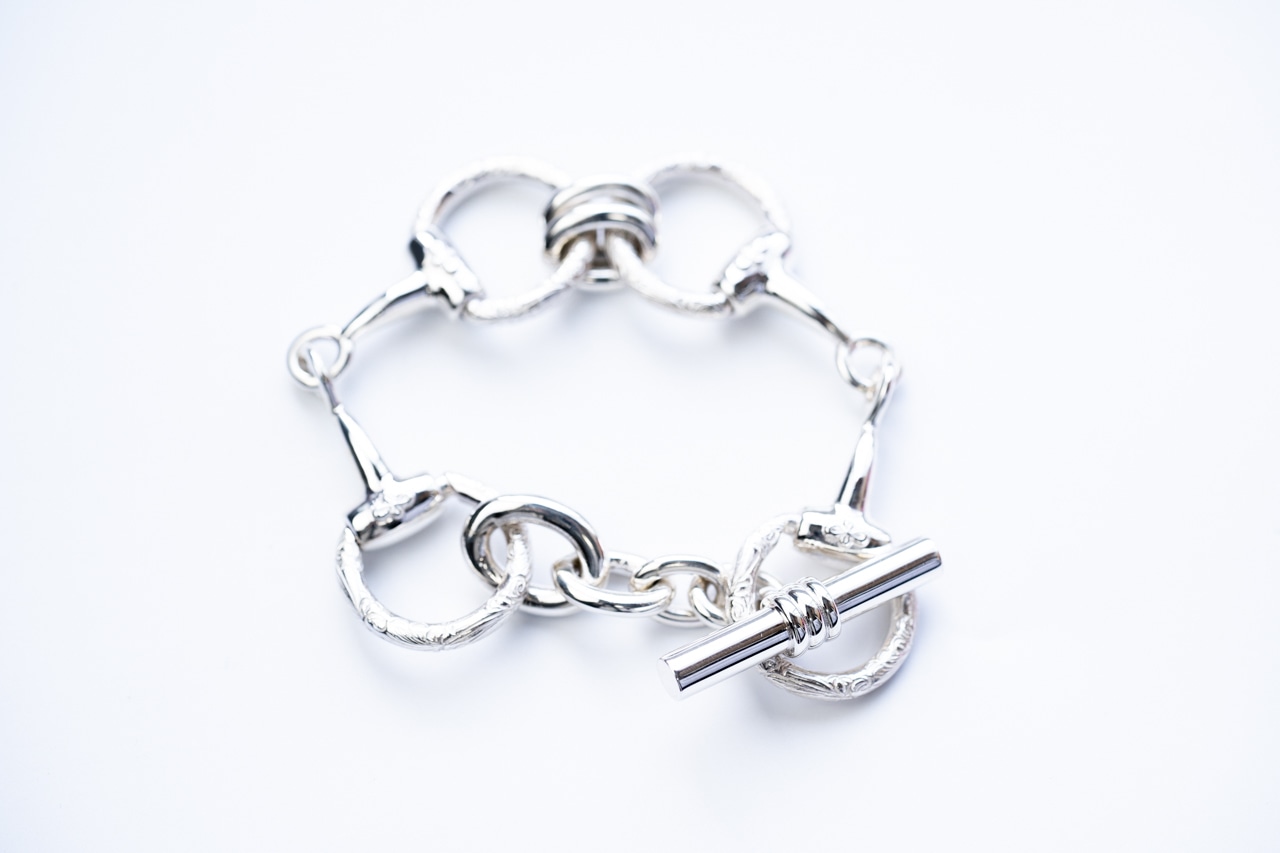 BN-080 Horse bit bracelet double