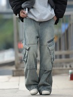レトロウォッシュカーゴデニム / Retro Wash Cargo Denim