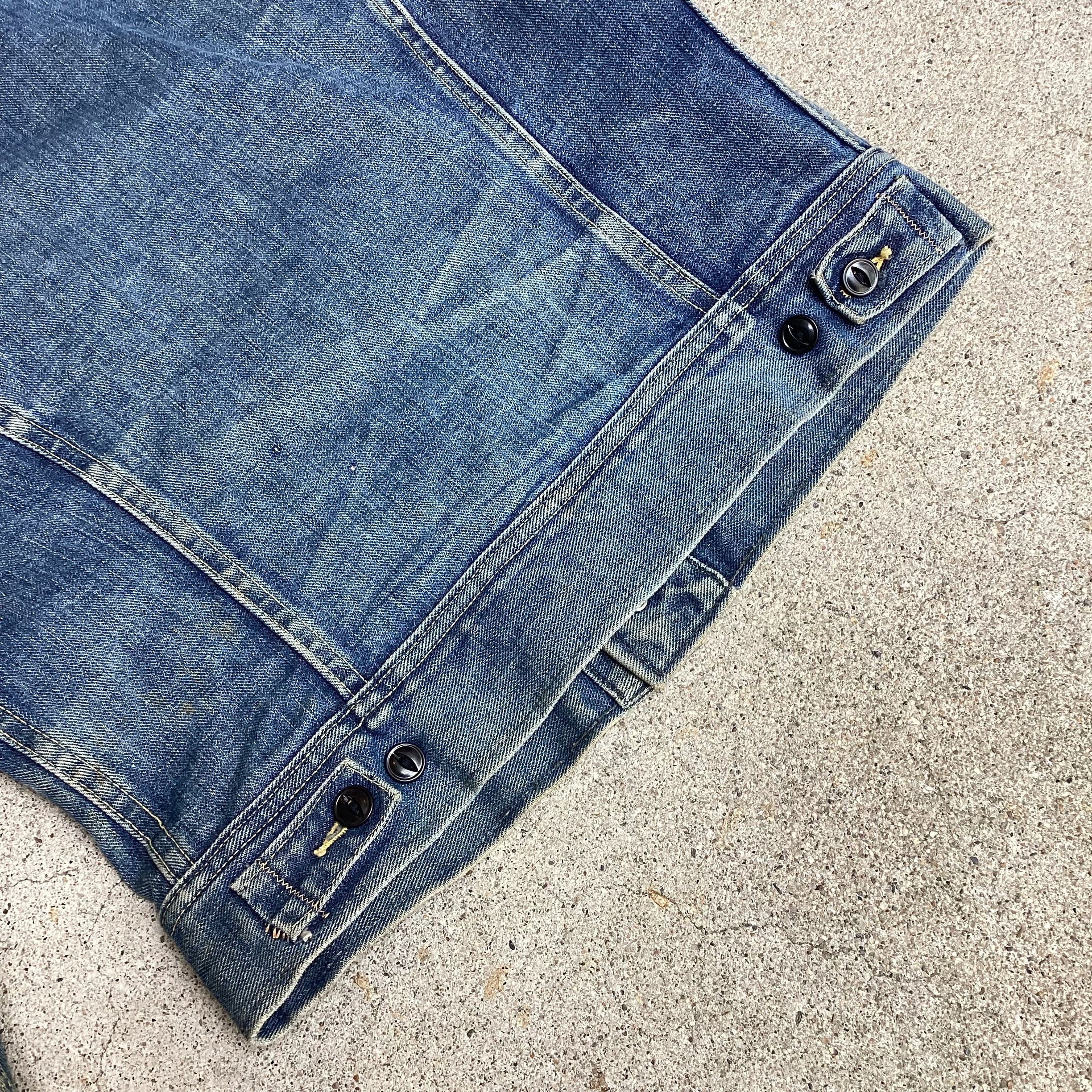 70s Lee 101-J Denim Jacket SIZE 36 “Good Fade” “Good Aging 70s Lee 101-J Denim Jacket SIZE 36 “Good Fade” “Good Aging