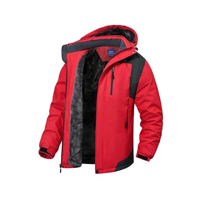 [uncn] アウター メンズ 冬 マウンテンパーカー メンズ 裏ボア コート スキーウェア 保温 シェル ジャケット 裏起毛 釣り 防寒着 ジャン uncn] アウター メンズ 冬 マウンテンパーカー メンズ 裏ボア コート