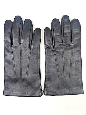 ★定価2.86万円・新品未使用★ デンツ DENTS　カーフレザー×カシミヤライニンググローブ　ブラック　サイズ7.5（M相当）