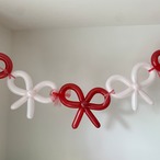 バルーン2点セット ♥ ちいさい花束バルーン＋リボンガーランド