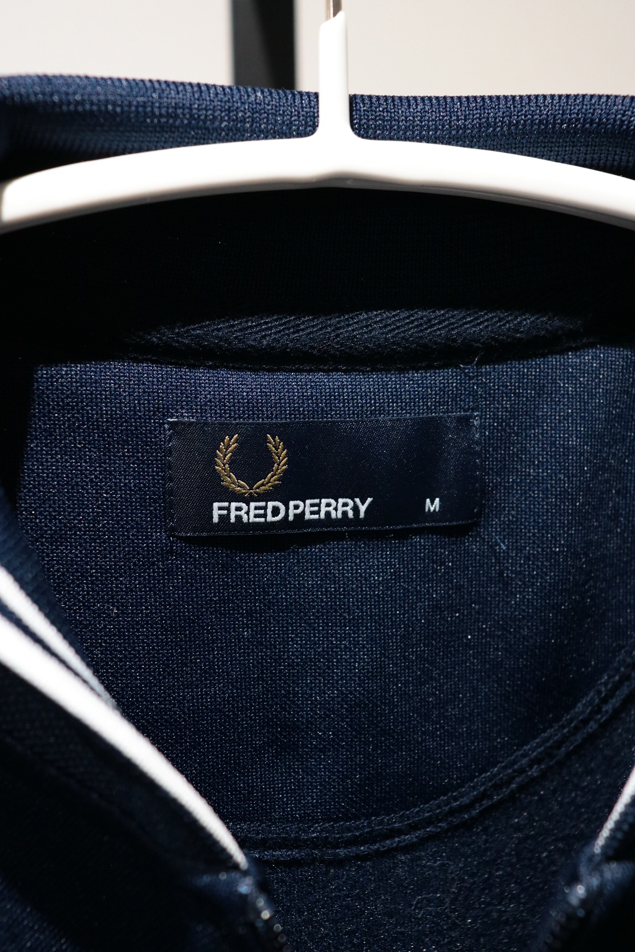 Fred Perry navy track jacket