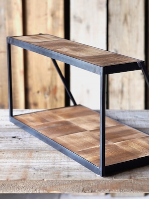 IRON OAK DISPLAY RACK