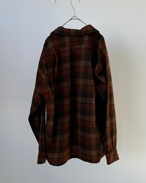 -Pendleton- Vintage 70s L Board Shirt made in USA