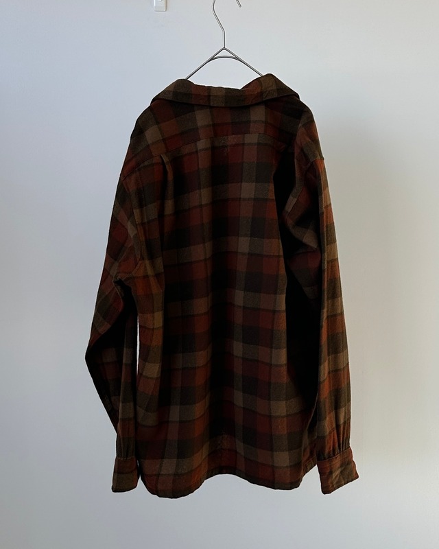 -Pendleton- Vintage 70s L Board Shirt made in USA