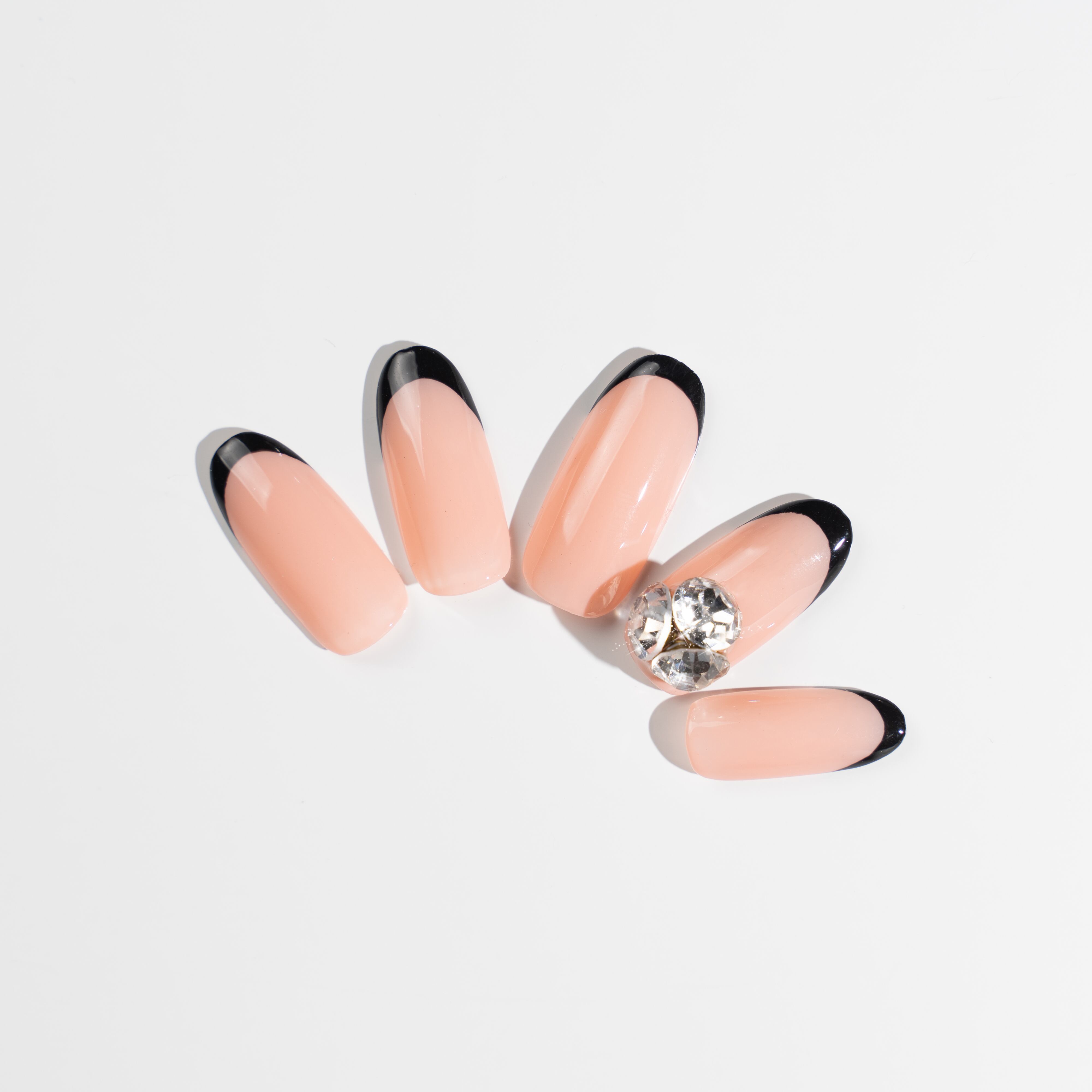 ジュエリーネイル コーラルピンク Luceat ルーチェット ネイルチップ専門ストア