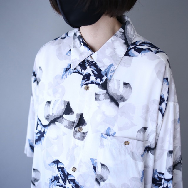 good coloring art reef pattern loose silhouette h/s shirt