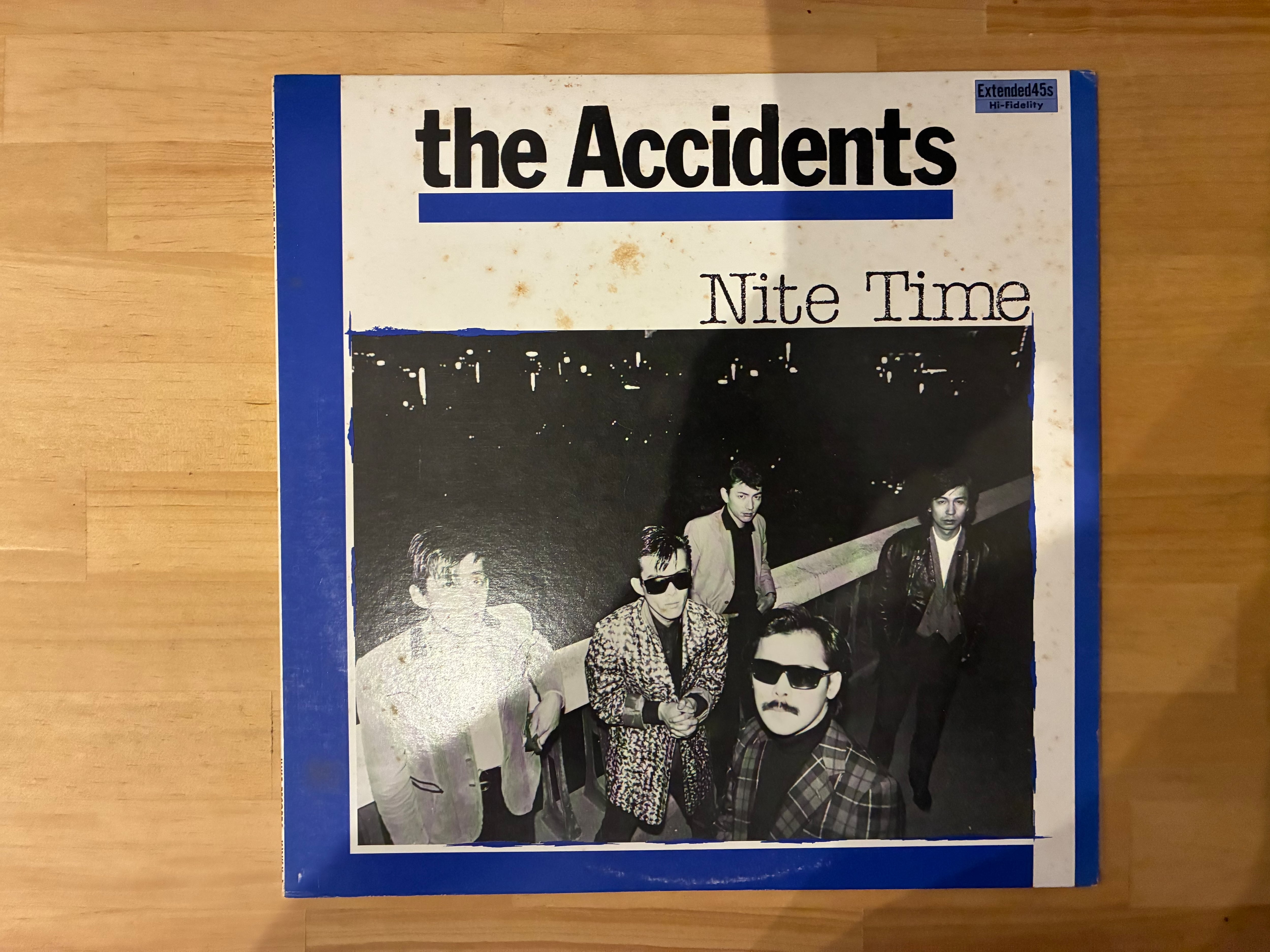 THE ACCIDENTS / NITE TIME | sixteen records (シックスティーンレコード)