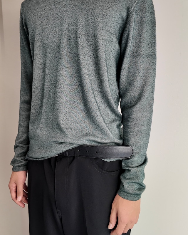 【Costanza di Spirito】light blue v-neck knit