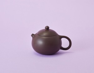 陶器　茶壷「小貴妃」（大）こげ茶