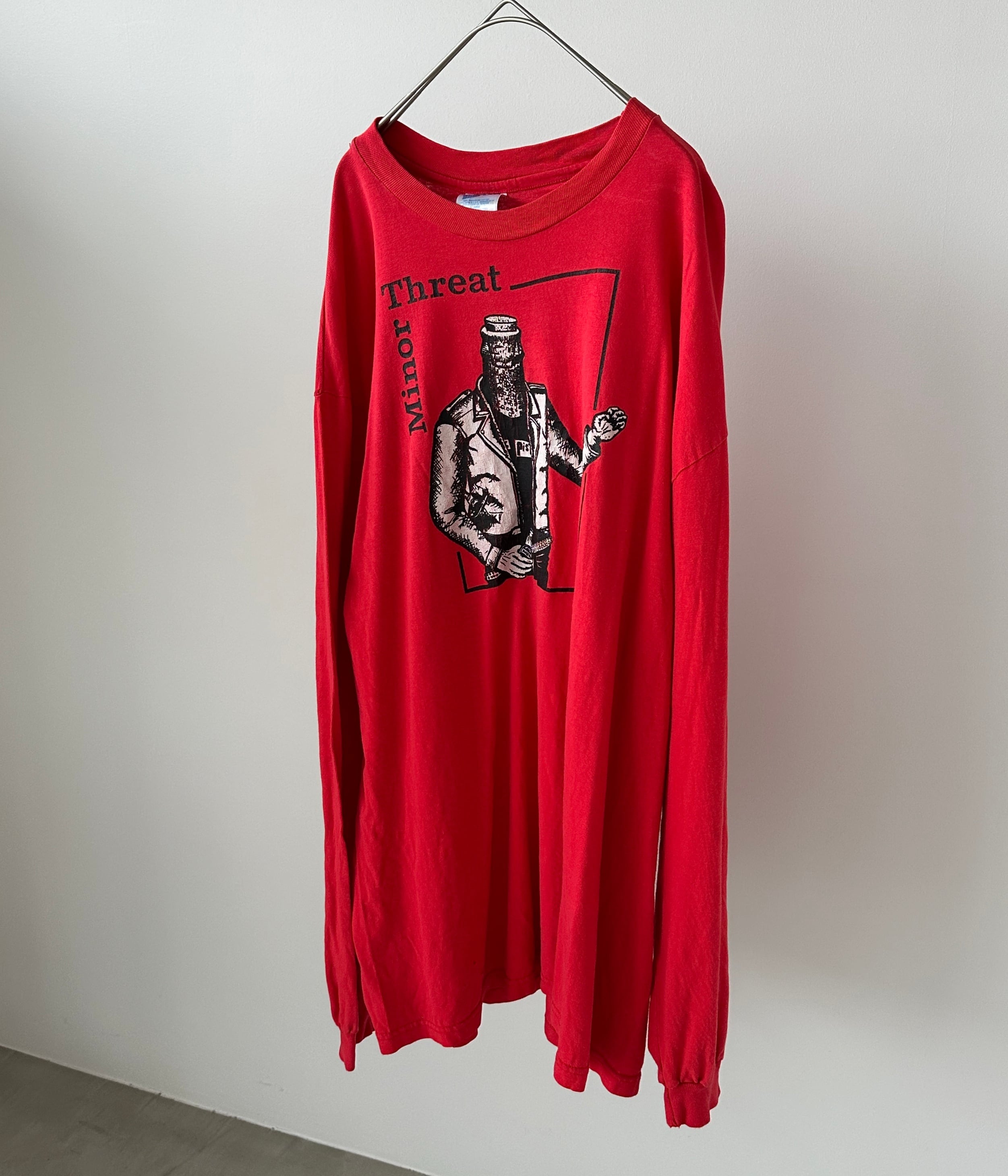 90s Minor Threat ロンT XL ヴィンテージ 野村訓市着 Minor Threat- Vintage 90s XL Long Sleeve Print T-Shirt | BEGGARS