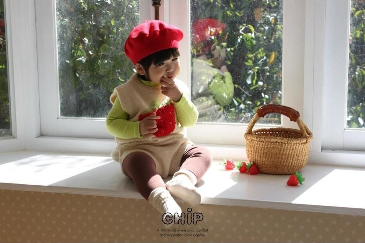 チップ / CHIP / チップチップニットブルマ / 韓国子供服 / キッズ / 26winter〖取寄〗*1~2*