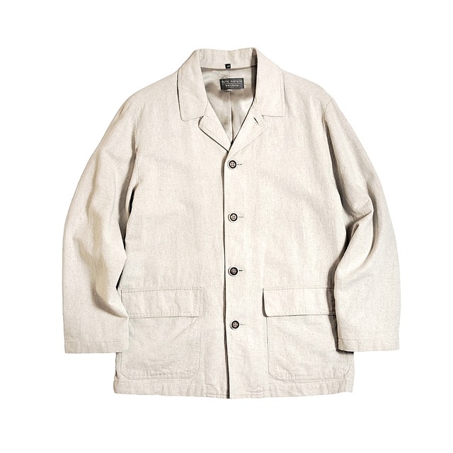 DEVRED / Flap Pockets Linen Jacket