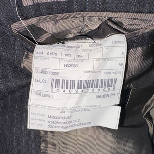 BOGLIOLI stripe wool set-up