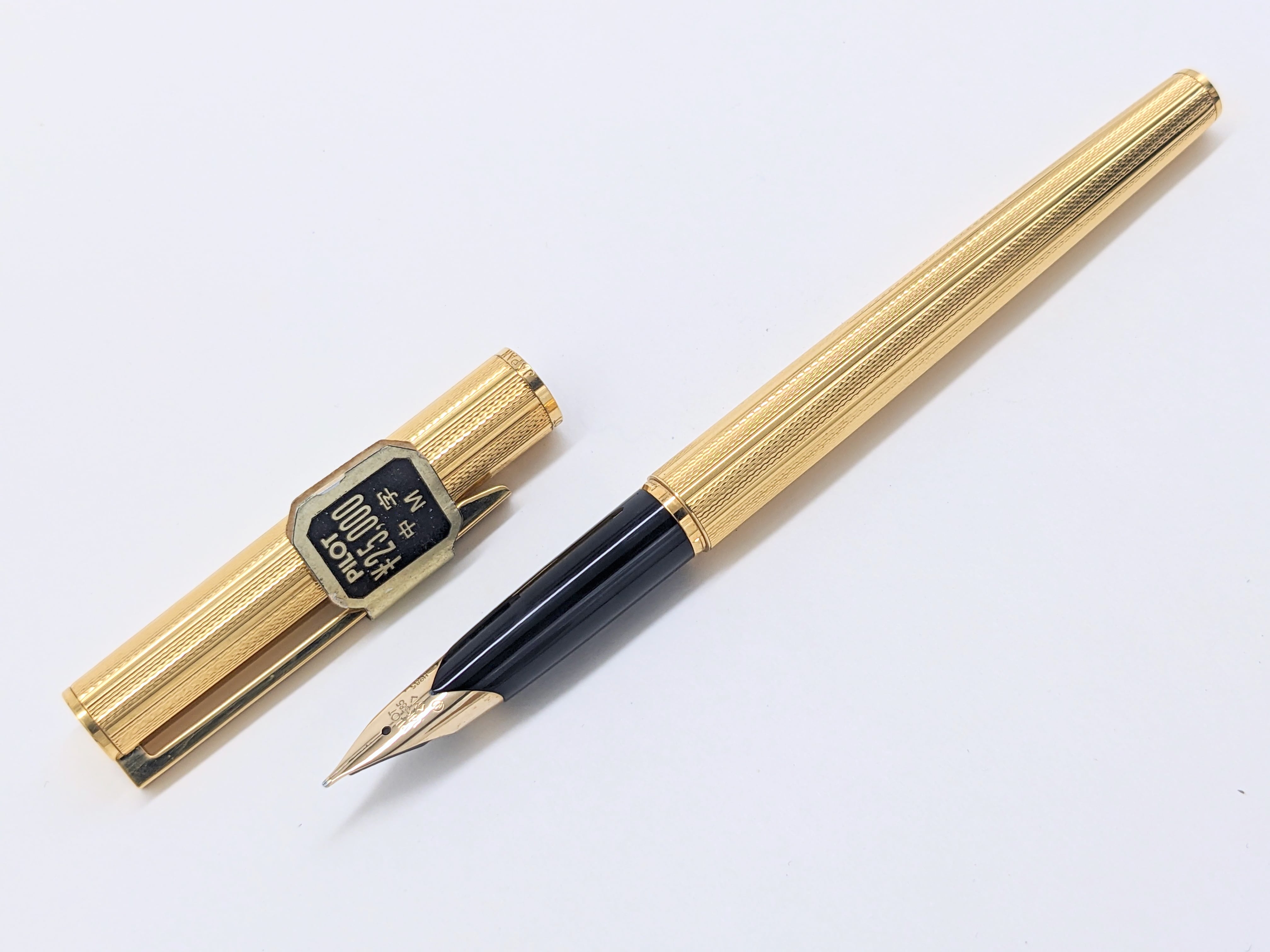 #0116 オーバーホール済 PILOT パイロット CUSTOM 14k 1985 パイロット グランディー 22KGP PILOT Grandee 22KGP