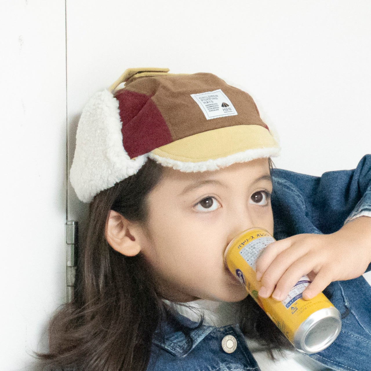 パイロットキャップ【マルチレモンイエロー】54cm 全8色 推奨年齢3歳〜7歳