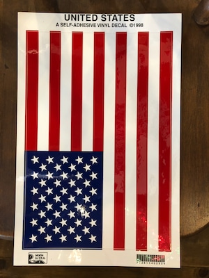 STICKER STARS AND STRIPES 星条旗柄