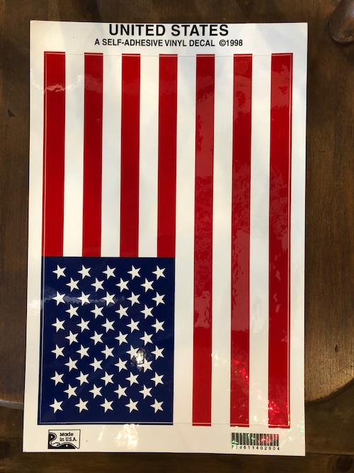 STICKER STARS AND STRIPES 星条旗柄