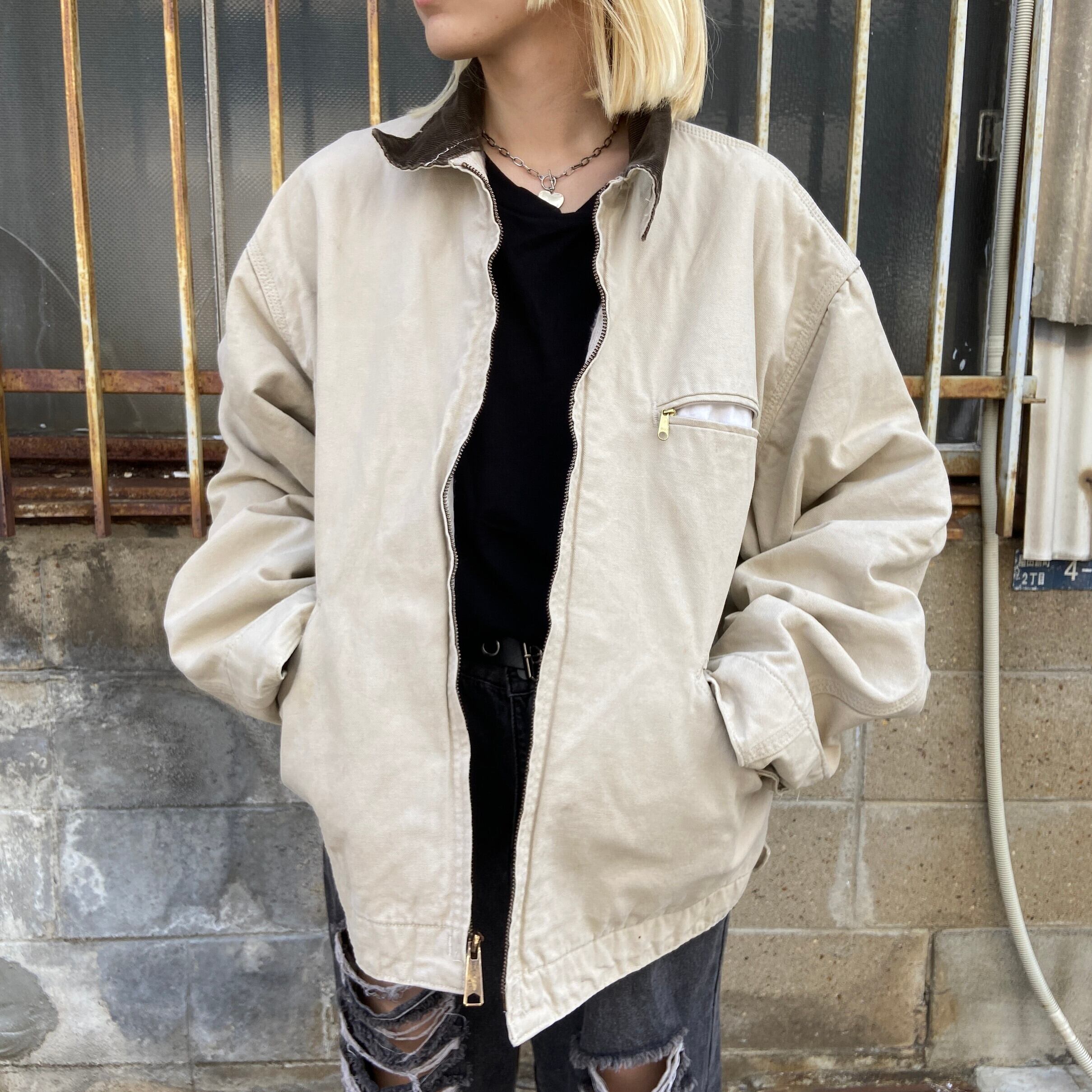 年代 USA製 Carhartt カーハート デトロイトジャケット メンズXL